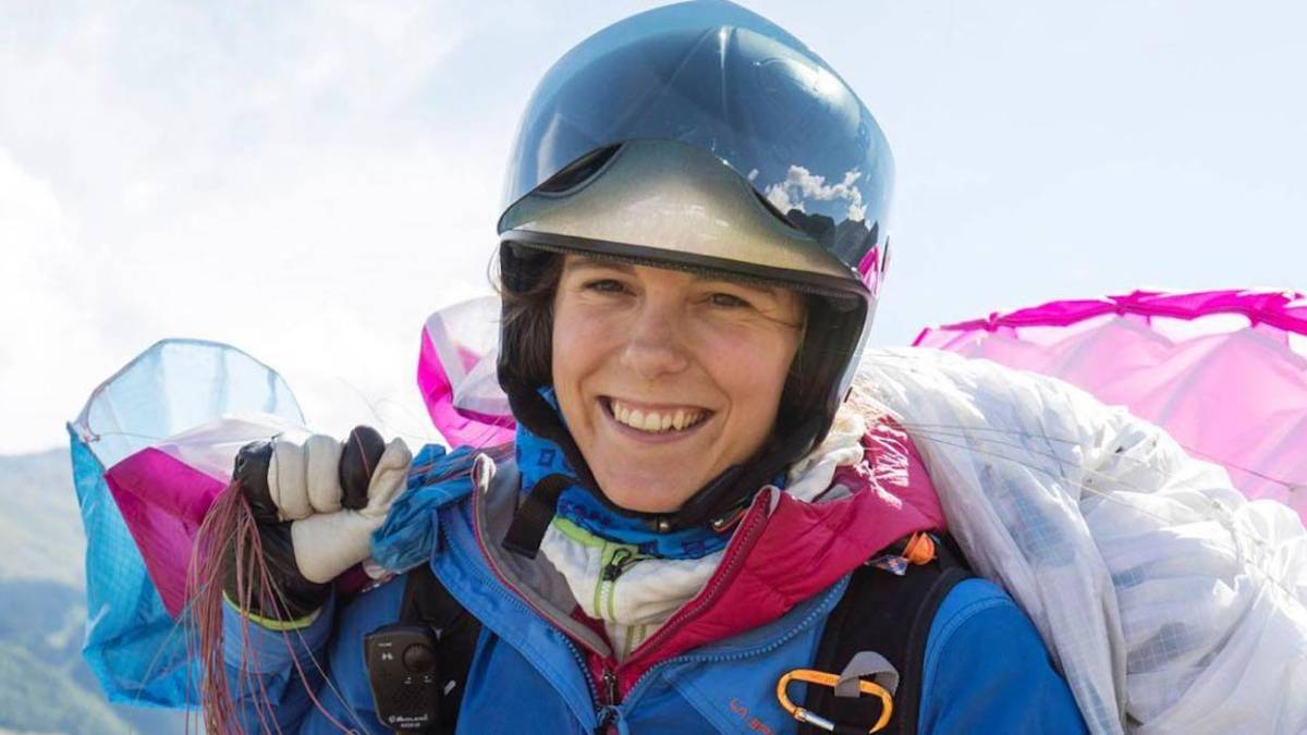 Yael Margelisch rompe el récord femenino de cross con 263 kilómetros en parapente