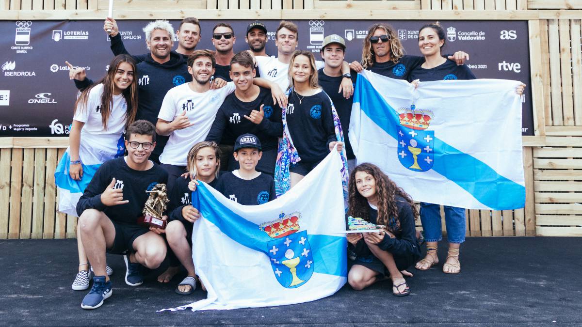 Galicia vuelve a proclamarse campeona de España de surf