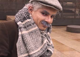 Cámara oculta: las reacciones de asombro de la gente al ver a un 'abuelo' practicando parkour