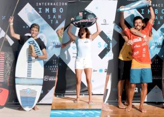 Triple victoria española en el Internacional de Skimboard