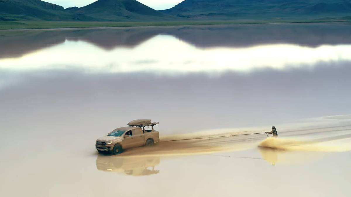 \'A falta de nieve... buenas son lagunas de barro\'