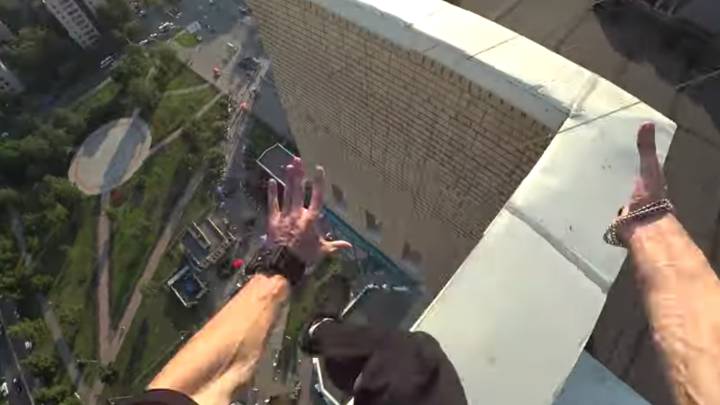 Accidente parkour