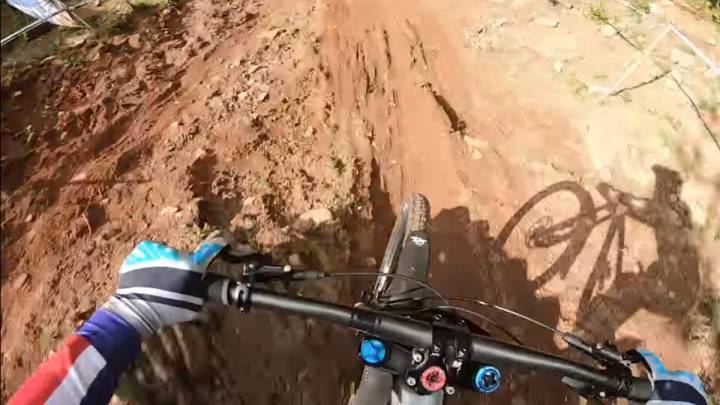 Inéditas imágenes explican el 'inexplicable descenso' de Danny Hart en Snowshoe