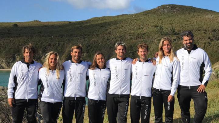 La Selección Española, mejor equipo europeo en los ISA World Surfing Games 2019