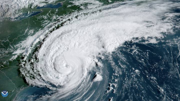 Registran olas de más de 30 metros provocadas por el huracán Dorian