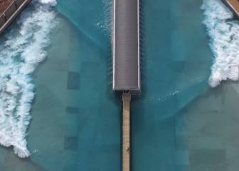 Empiezan a romper las primeras olas artificiales Wavegarden Cove que abrirán al público