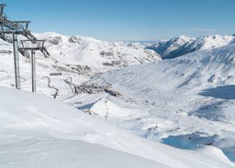 Parte del tiempo y nieve de las estaciones de esquí hoy, 29 de noviembre