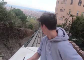 La policía busca a dos menores por practicar 'train surfing' en el Funicular de Vallvidrera