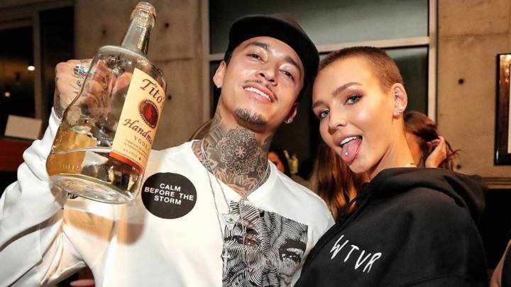 Nyjah Huston celebra sus 25 años montando una macrofiesta con música y tatuajes