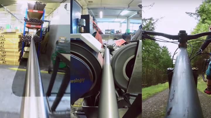 De tubo de metal a bici de montaña: así es la fabricación de una MTB