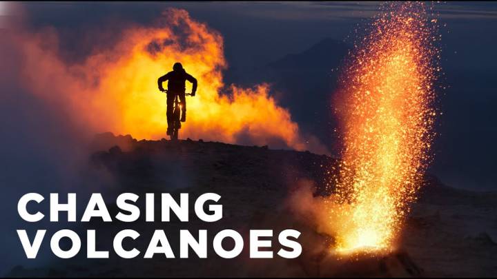 Kilian Bron estrena viral: MTB entre volcanes activos