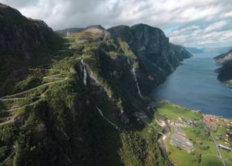 Impactantes imágenes de longboard por Noruega en 4K