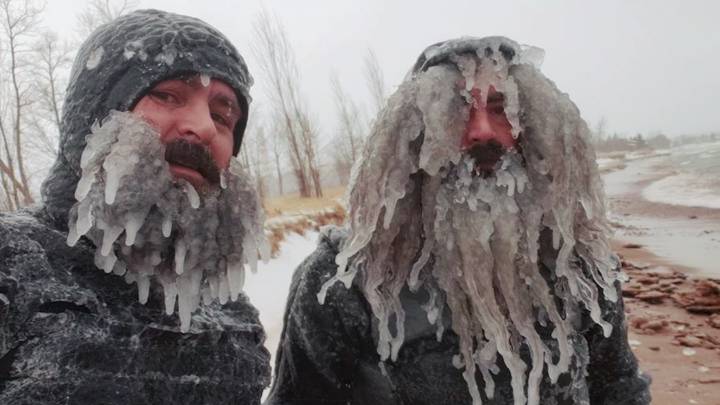 Surfer Dan, el surfista de la barba helada: "Sin el surf estaría muerto o en prisión"