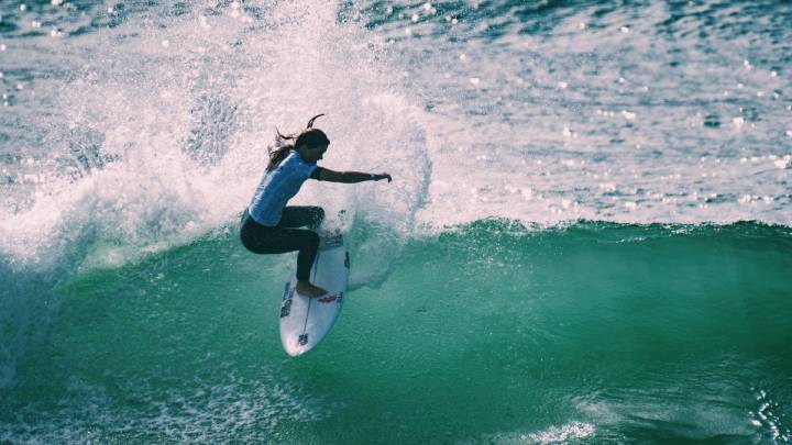 Leti Canales se sale en el primer Challenger de la historia de la WSL