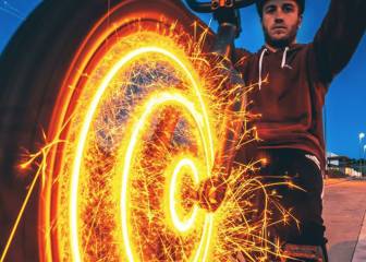 El fisiograma de una rueda de bici, el nuevo viral de Jordi Koalitic