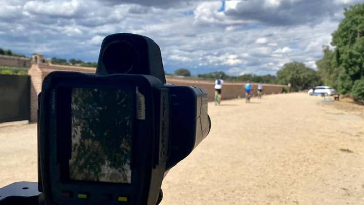 Boadilla realiza controles radar de velocidad a las bicis que vayan por el monte