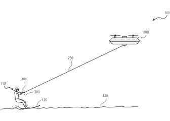 Amazon patenta un dron que puede arrastrar a surfistas, esquiadores y skaters