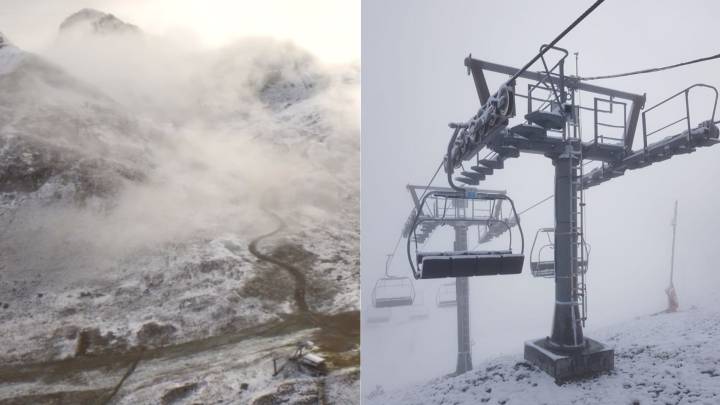 Así han recibido las estaciones de esquí de España y Andorra las primeras nevadas