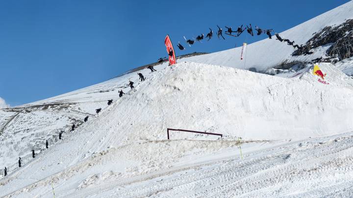 Mathilde Gremaud, la primera que plancha un Switch Double Cork 1440