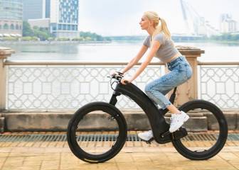 Presentan una bicicleta eléctrica sin bujes ni radios