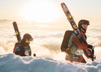 Aymar Navarro y Núria Castán repiten en el Freeride World Tour 2021