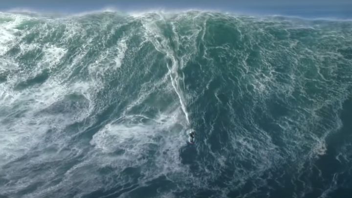 "Siempre que me meto en Nazaré estoy en peligro, no puedes controlar la naturaleza"