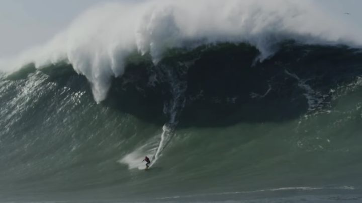 "Nazaré es la bestia más temible, una ola gigante que suena a bíblica porque lo es"