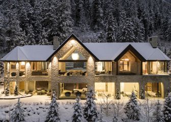 Así es la mansión en la nieve de las dos chicas más ricas de Instagram
