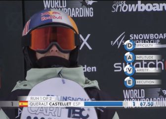 Queralt Castellet pasa como tercera a la final del Laax Open