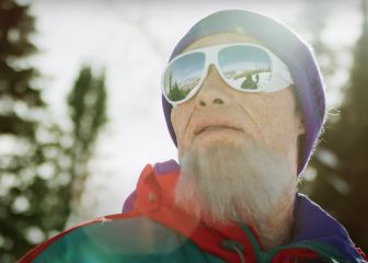 Cámara oculta: un esquiador profesional se hace pasar por un anciano