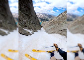 Esquiando en el Pirineo a las puertas del verano
