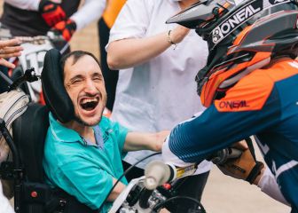 El team Lleides vuelve a sacar sonrisas con Mototerapia