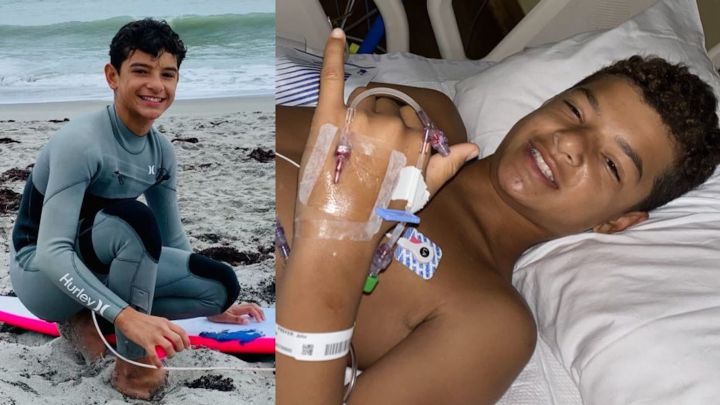 Niño 12 años ataque tiburon sobrevive