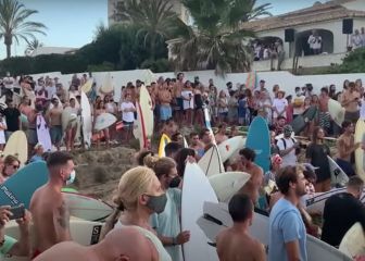 Multitudinario adiós a Óscar Serra en Xàbia