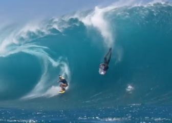Justine Dupont: una de las salvadas del año en olas gigantes
