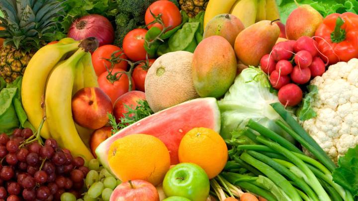 El 10 % de la población nunca come fruta o verdura