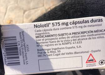 Sanidad prohíbe dar Nolotil a los turistas tras morir diez británicos