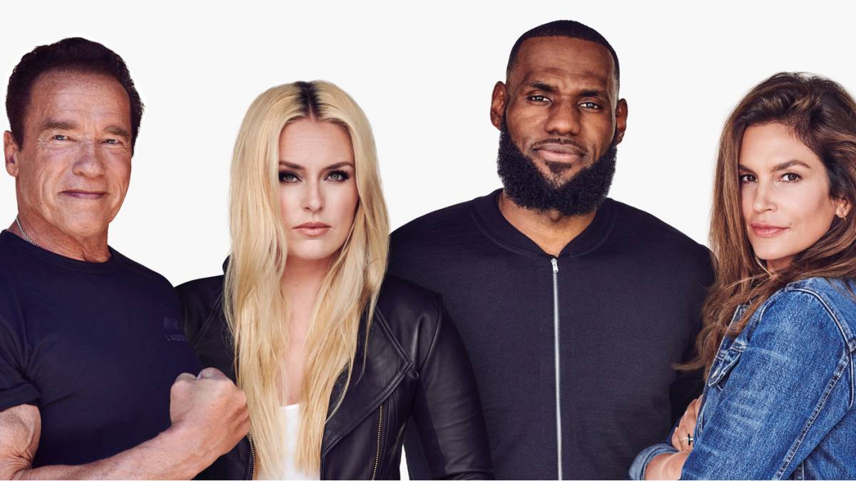Lebron James, Schwarzenegger, Linssey Vonn y Cindy Crawford, salud, Ladder, fitness, nutrición