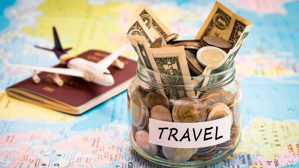 hucha para viajar
