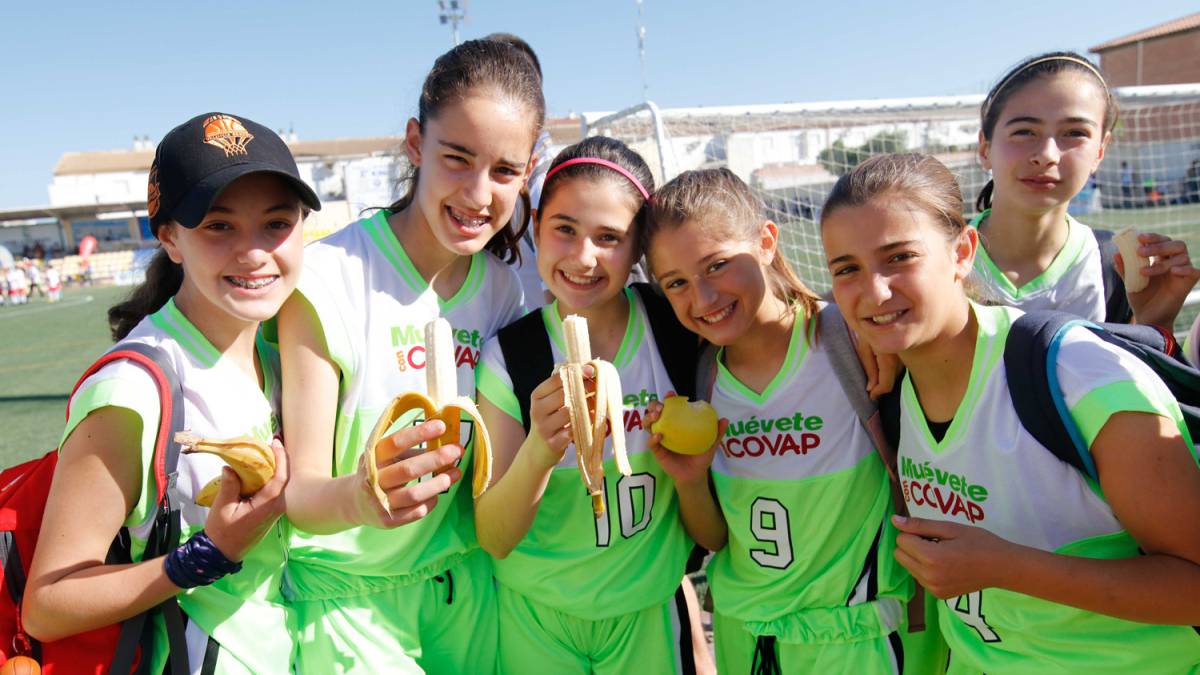 nutricion niños deportistas