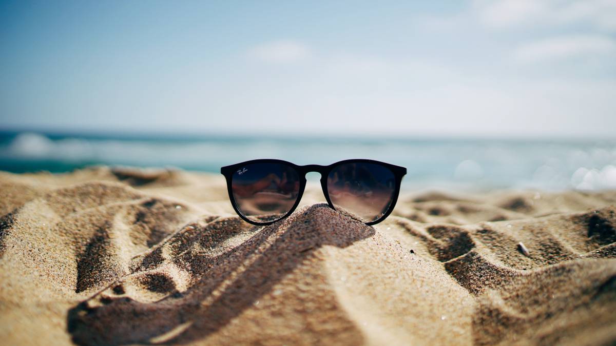 verano, sol, ojos, salud visual