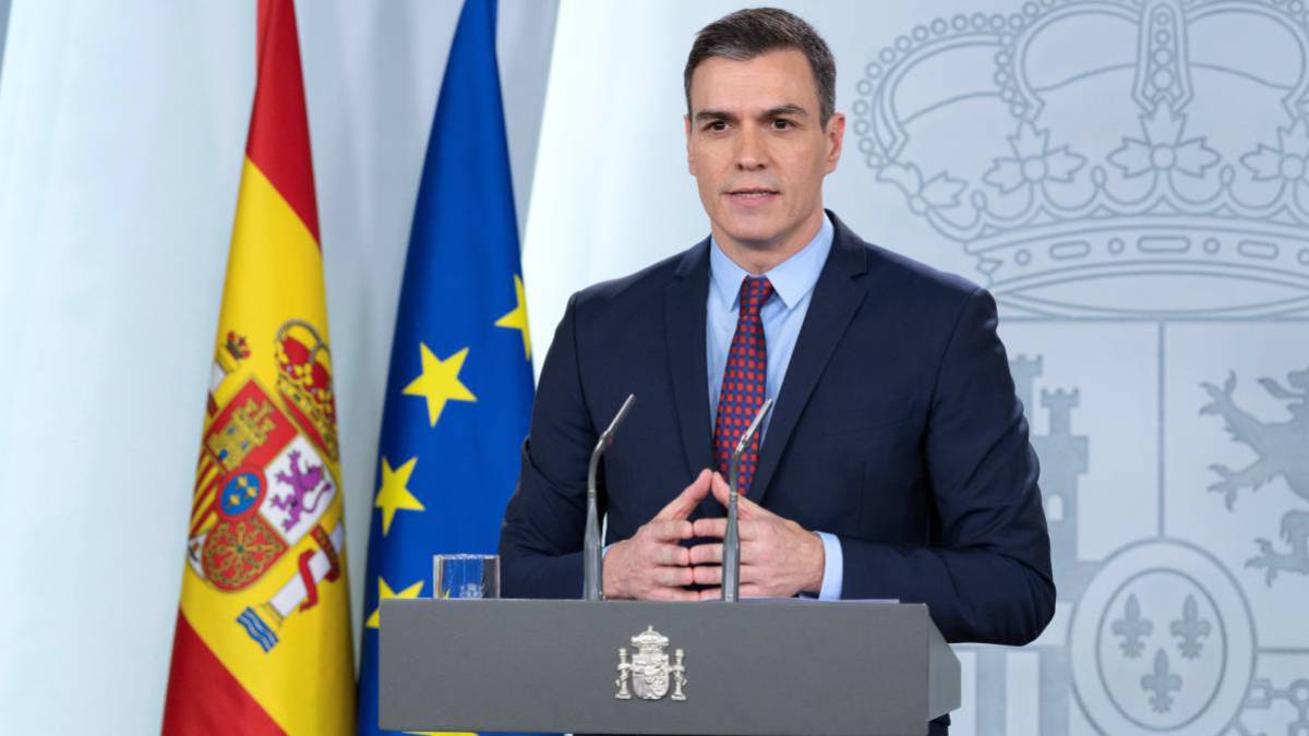 En directo comparecencia de Pedro Sánchez desde Moncloa AS