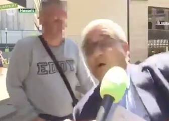 Atropello en pleno directo: un ciclista ebrio se lleva por delante a un alcalde en una entrevista