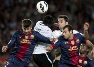 Full points for Barça before the break Full points for Barça before the break