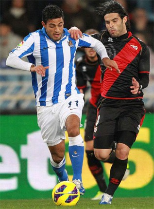Real Sociedad too good for shrunken Rayo Vallecano Real Sociedad too good for shrunken Rayo Vallecano