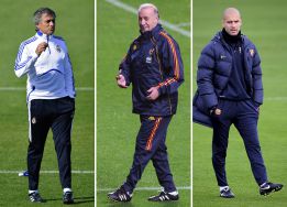 Del Bosque, Mou and Pep will compete for coach of the year Del Bosque, Mou and Pep will compete for coach of the year