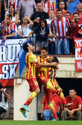 Neymar: "I'm thrilled to score my first goal for Barcelona" Neymar: "I'm thrilled to score my first goal for Barcelona"