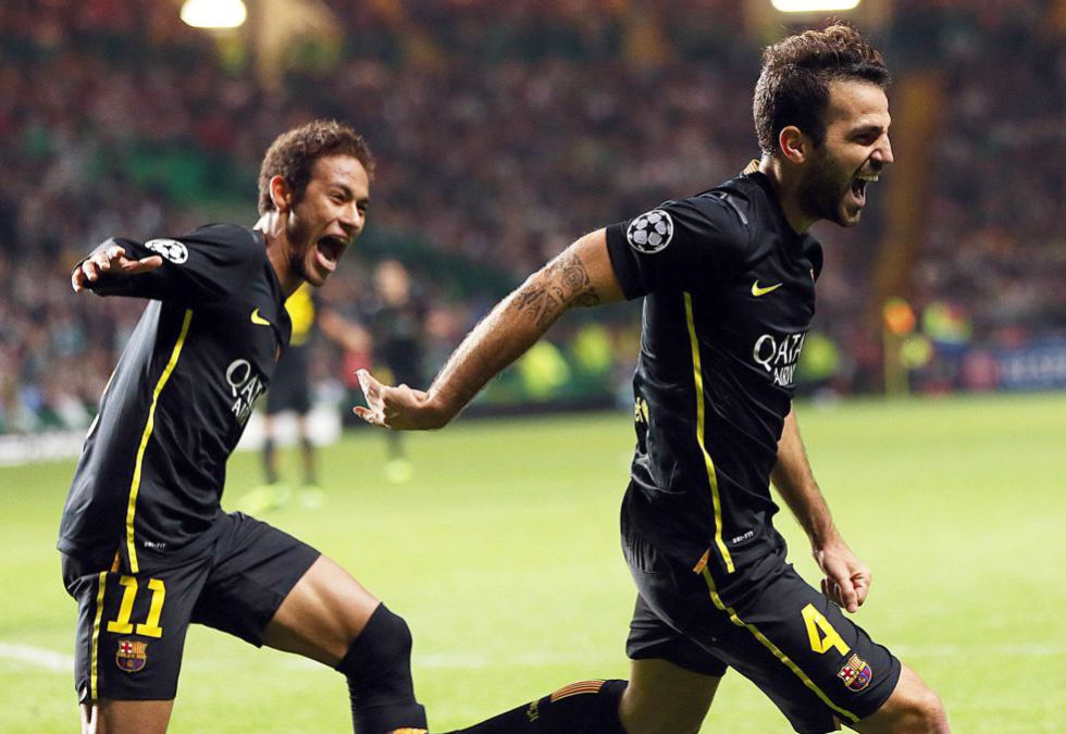 Barcelona break Celtic's wall