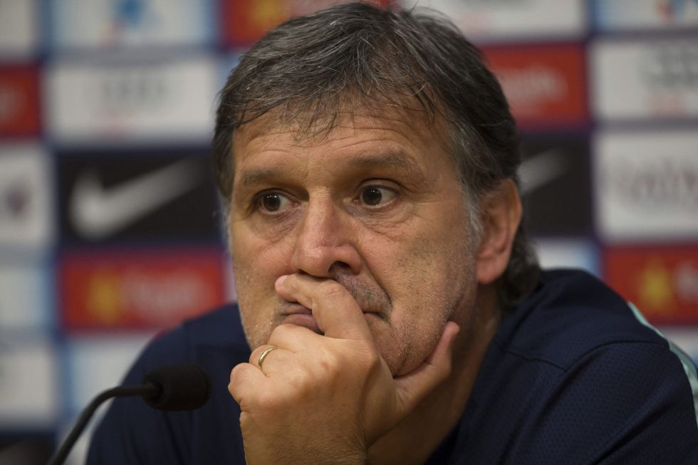 Tata Martino: "I'd decided on the team before the trip to Milan"