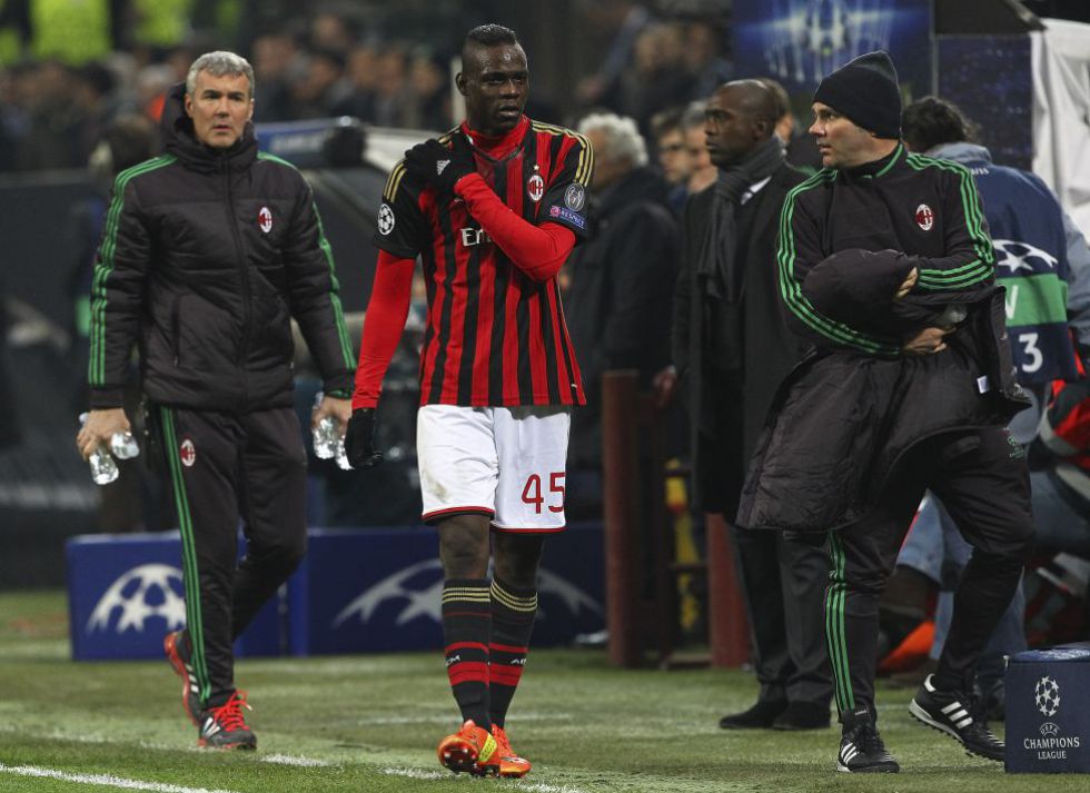 Balotelli out for 10 days but will be back for the second leg